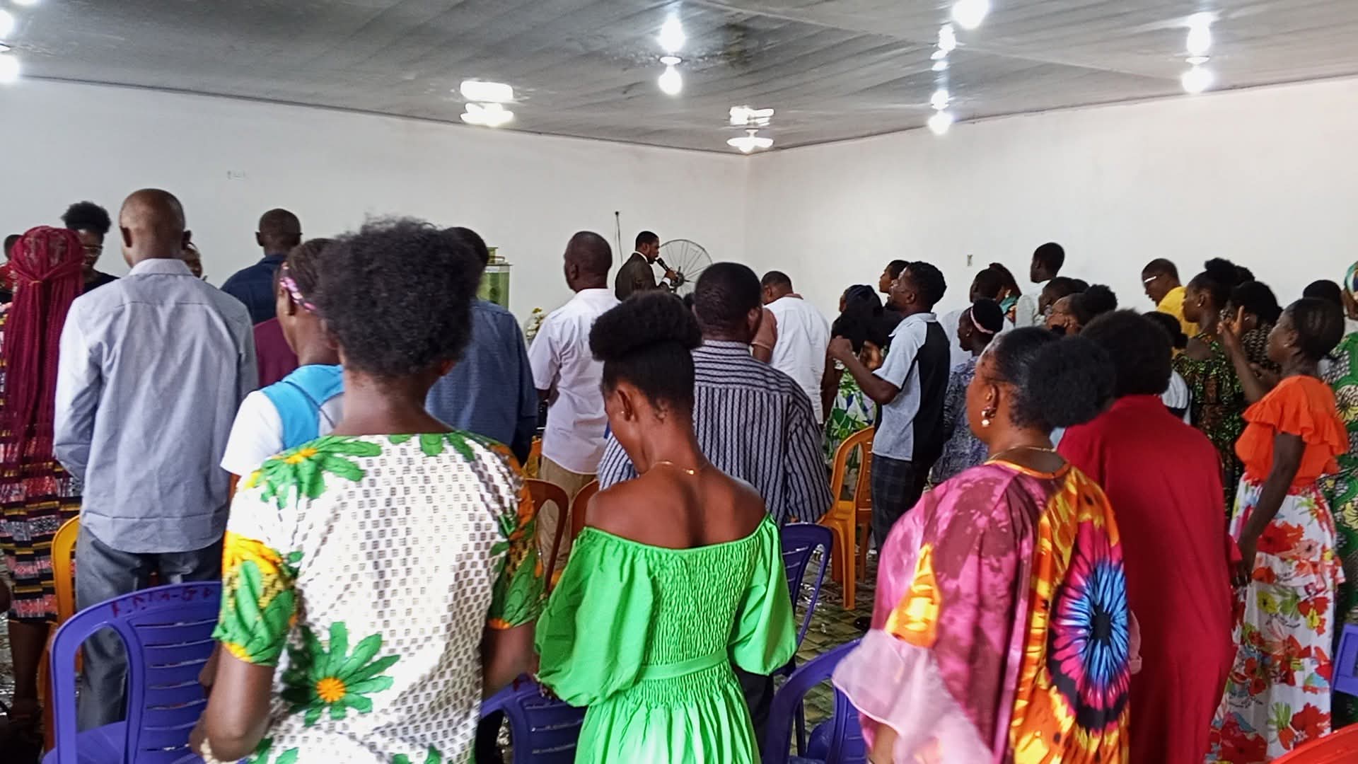 Gathered in His presence